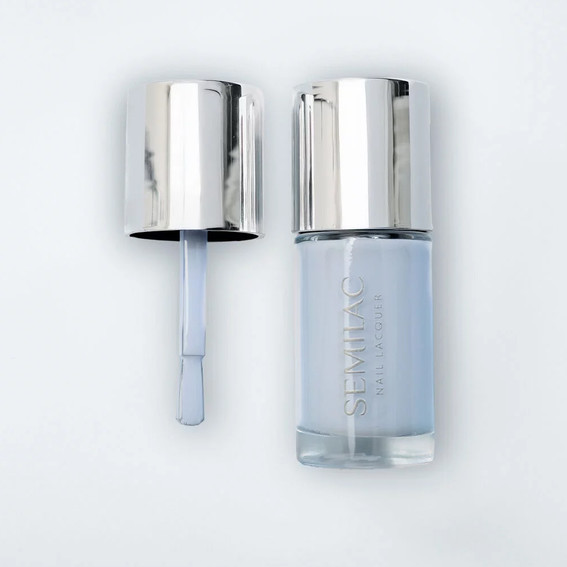 Klasyczny lakier do paznokci Semilac Nail Lacquer 123 Sky Blue 9 ml - Фото №2