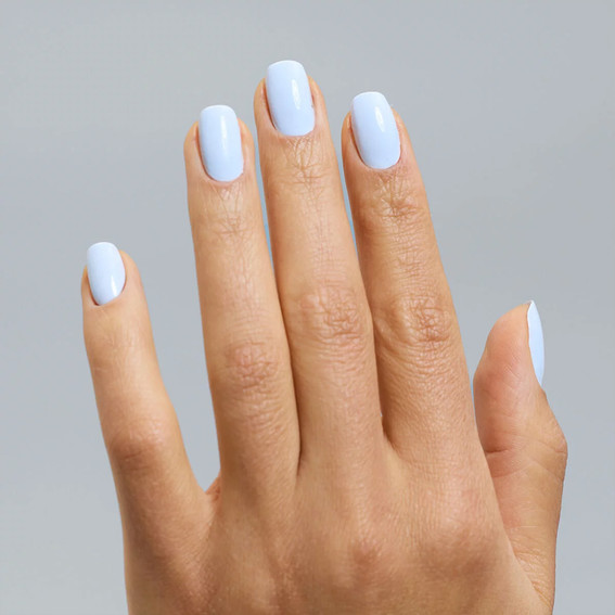 Klasyczny lakier do paznokci Semilac Nail Lacquer 123 Sky Blue 9 ml - Фото №4