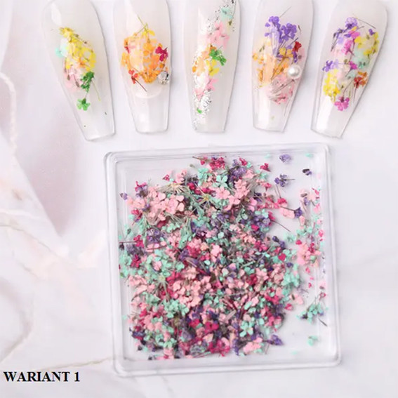 Декор для ногтей сухоцветы MANY BEAUTY в коробке WARIANT 1 - Фото №2