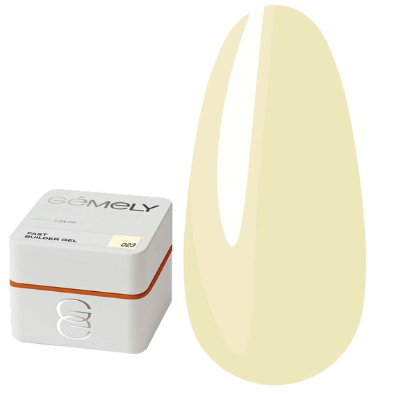 Gel for extension GEMELY Fast Builder Gel 23 butter 30 ml (7704461) - Фото №1
