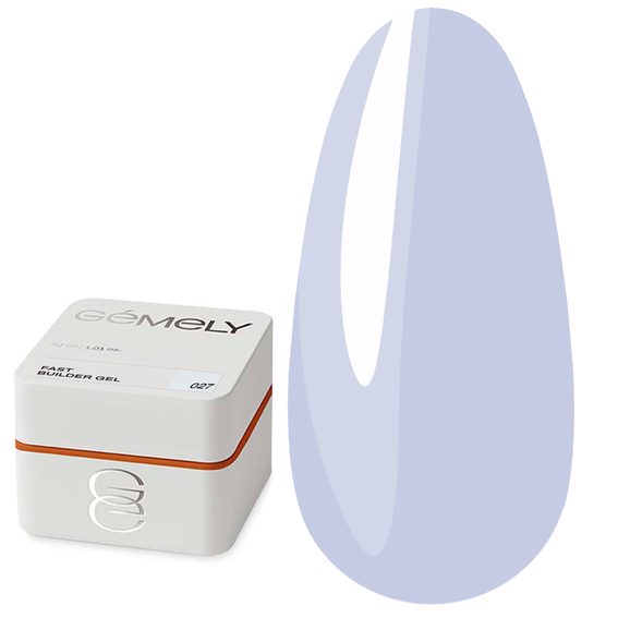 Gel for extension GEMELY Fast Builder Gel 27 light blue 30 ml (7704465) - Фото №1