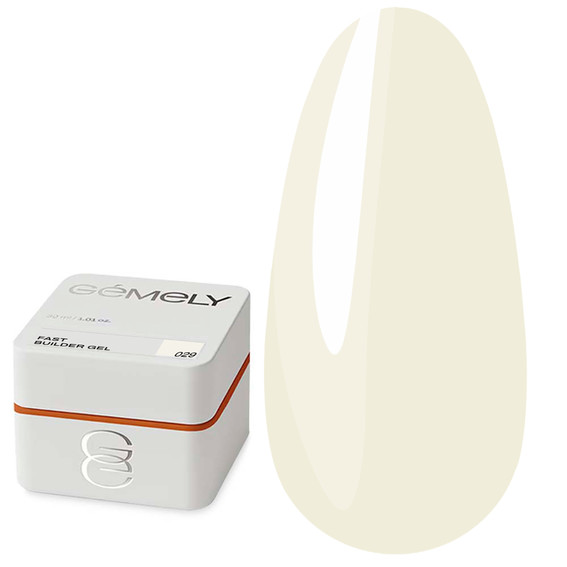 Gel for extension GEMELY Fast Builder Gel 29 ivory 30 ml (7704467) - Фото №1