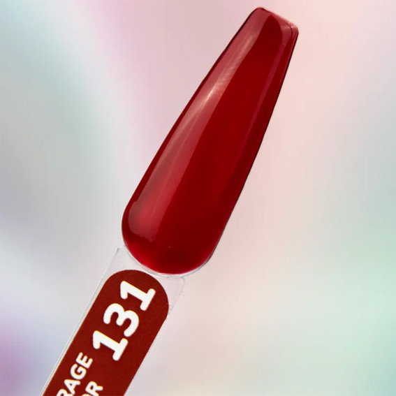 Gel polish YOUARECUTE Color 131 stained glass dark red 5 ml (993-4765-1325) - Фото №3
