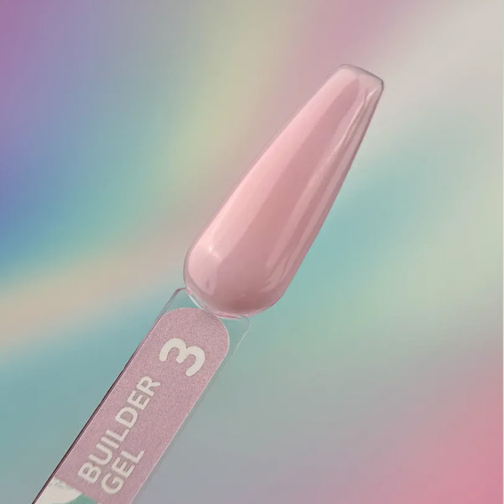 Żel budujący YOUARECUTE Builder Gel 3 jasnoróżowo-liliowy 15 ml (995-4852-1353) - Фото №3