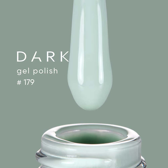 Lakier hybrydowy DARK New collection 179 miętowy pastel 6 ml - Фото №2