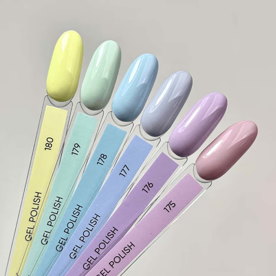 Lakier hybrydowy DARK New collection 179 miętowy pastel 6 ml - Фото №4