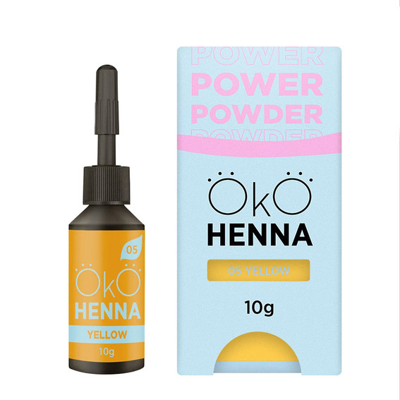 Henna for eyebrows Henna OKO, 05 Yellow, 10 g