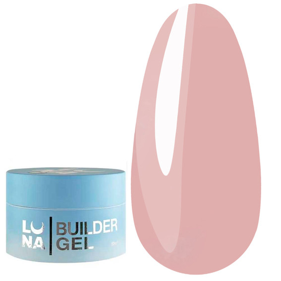 Gel for nail extension LUNA Premium Gel 20 soft pink 50 ml (323-2599-1291) - Фото №1
