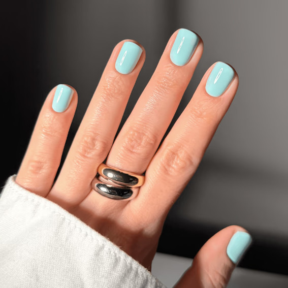 Gel polish DARK 149 soft blue 10 ml - Фото №3