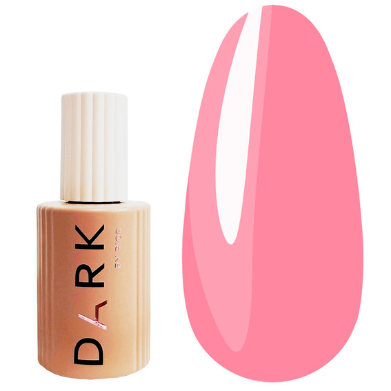 Baza hybrydowa DARK PRO base 72 jasnoróżowy 15 ml - Фото №1