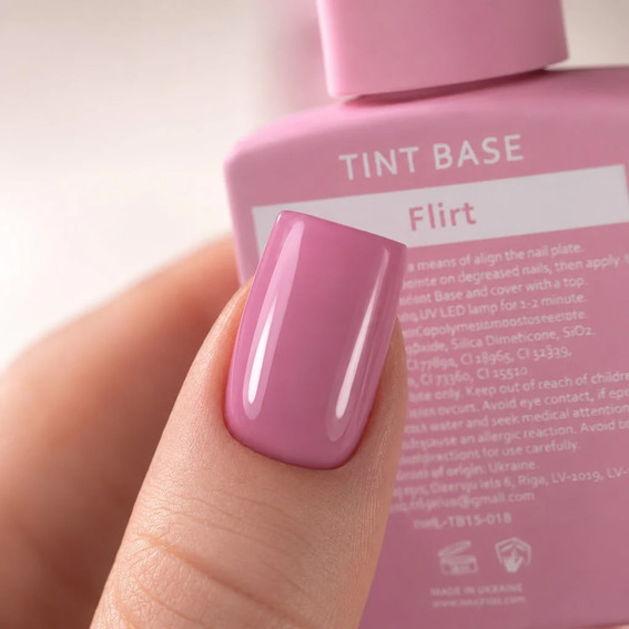 HEYLOVE Tint base Nude Flirt warm pink 15 ml - Фото №4