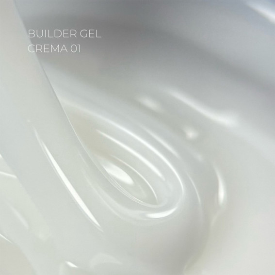 Żel budujący TOUCH Builder gel Crema 01 mlekowy 30 ml - Фото №2