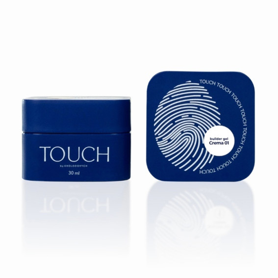 Żel budujący TOUCH Builder gel Crema 01 mlekowy 30 ml - Фото №5