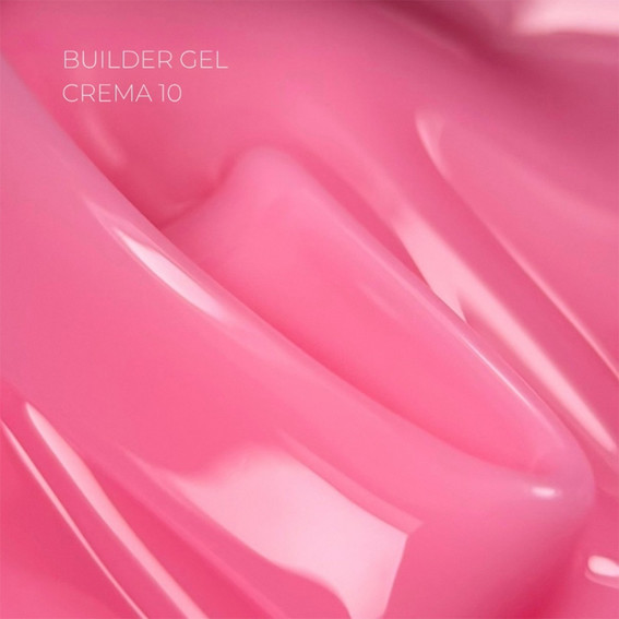 Żel budujący TOUCH Builder gel Crema 10 intensywnie różowy 30 ml - Фото №2