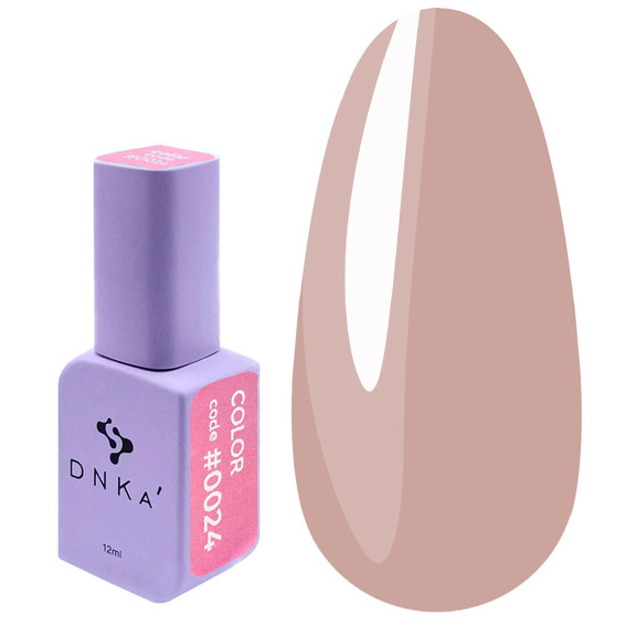 SALE Gel polish DNKa 0024 beige 12 ml (GPDC0024) - Фото №1