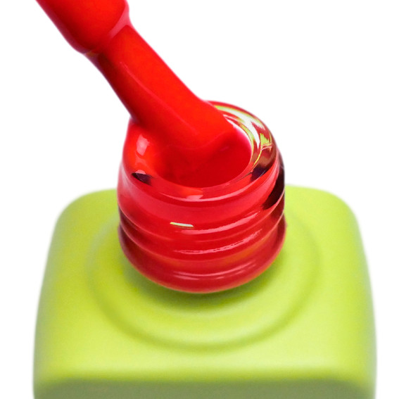 Gel polish TUFI profi SUMMERLINE 38 Sunset Bright red-orange 10 ml (0333101) - Фото №5