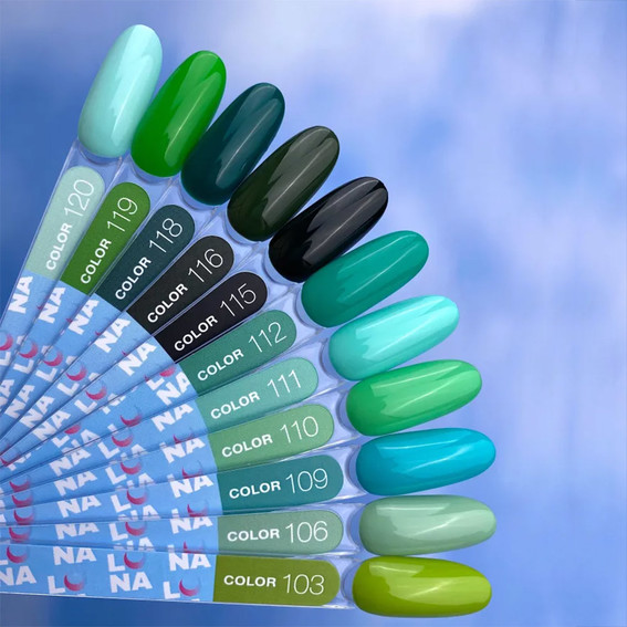 Gel polish LUNA color 120 Tiffany 8 ml (047-2168-1189) - Фото №5
