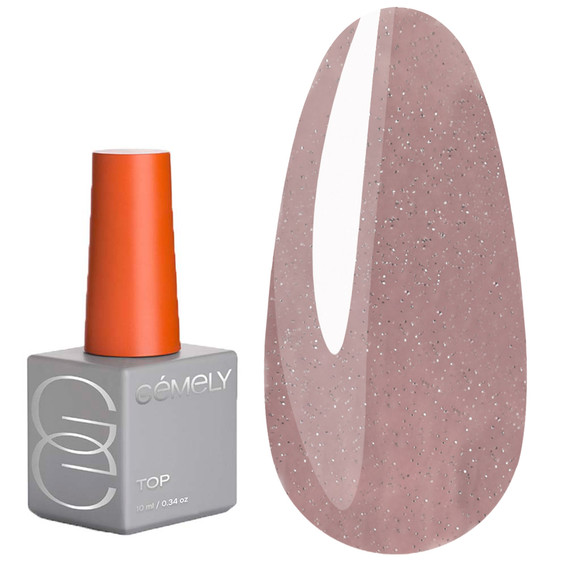 Top hybrydowy GEMELY Neo Cover 33 cielisty połysk bez warstwy lepkiej z filtrem UV 10 ml (7704676) - Фото №1