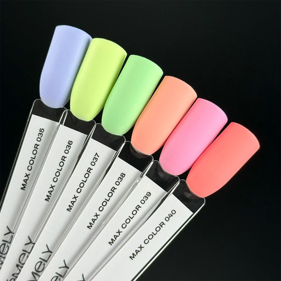 Lakier hybrydowy GEMELY Max color 039 gorący róż 10 ml (7704613) - Фото №5