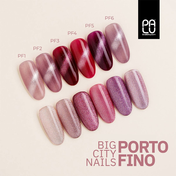 Lakier hybrydowy PALU PORTOFINO PF3 wiśniowy 11 g - Фото №5