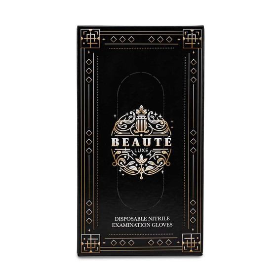 Перчатки нитриловые Beauty luxe розовые M 50 шт - Фото №4