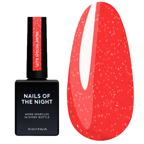 SALE Gel polish NAILSOFTHEDAY Let's special Britni 10 ml - Фото №1