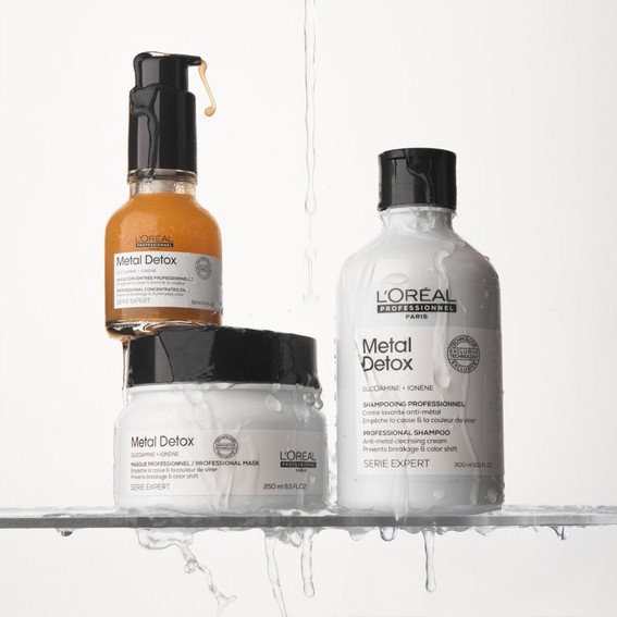Маска для волос L'Oreal Metal Detox 250 мл - Фото №3