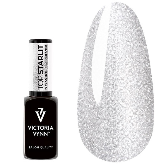 Top Victoria Vynn Starlit Silver No Wipe 8 ml - Фото №1