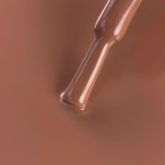 Гель-лак BIBLIOTEKA MONO BROWN 35 Umber натуральный коричневый 10 мл - Фото №2
