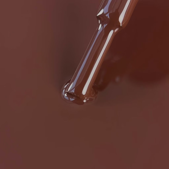 Гель-лак BIBLIOTEKA MONO BROWN 38 Chestnut насыщенный коричневый 10 мл - Фото №2