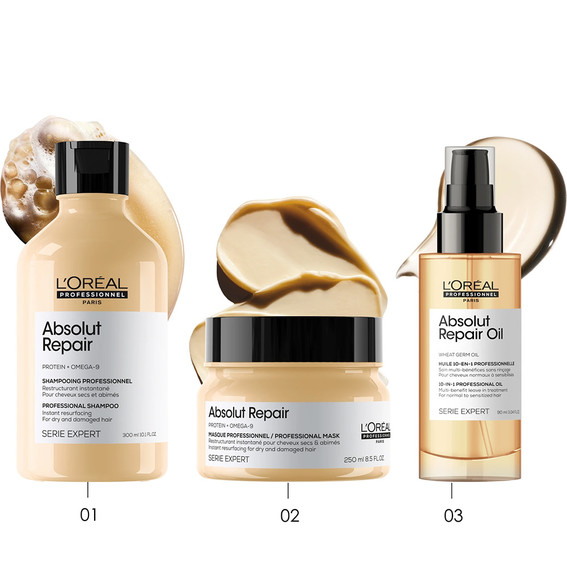 Восстанавливающее масло для волос L'Oreal Absolut Repair Oil 90 мл - Фото №4