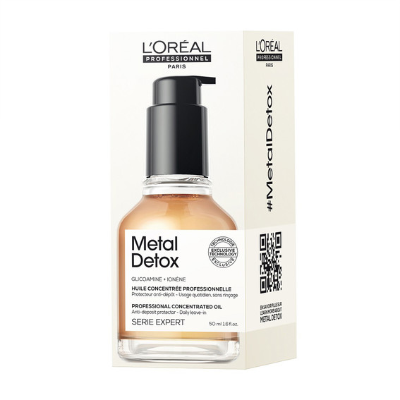 Масло для волос L'Oreal Metal Detox 50 мл - Фото №4