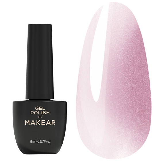 Top hybrydowy MakeAR Top No Wipe Cat Eye Silky 8 ml - Фото №1