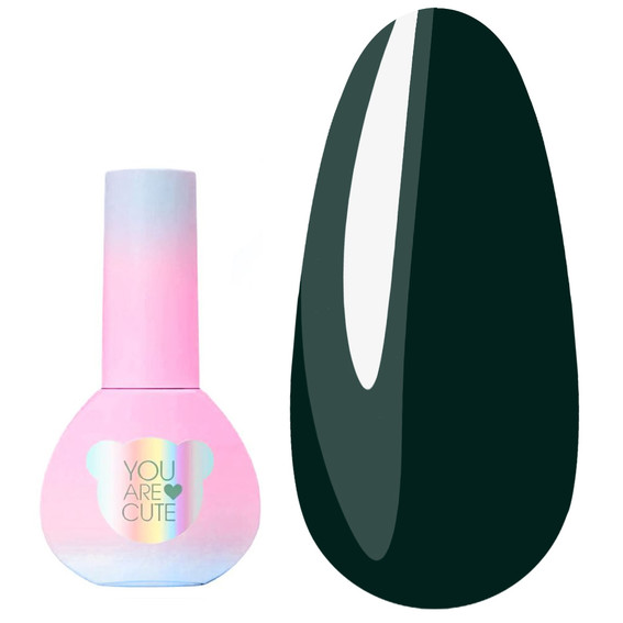 Gel polish YOUARECUTE Color 66 dark green 5 ml (993-4088-1037) - Фото №1