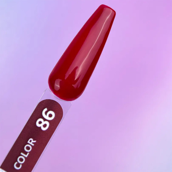 Gel polish YOUARECUTE Color 86 deep red 5 ml (993-4108-1017) - Фото №3