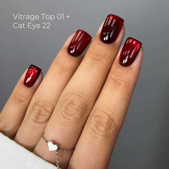 DARK Vitrage Top 01 red 6 ml - Фото №4