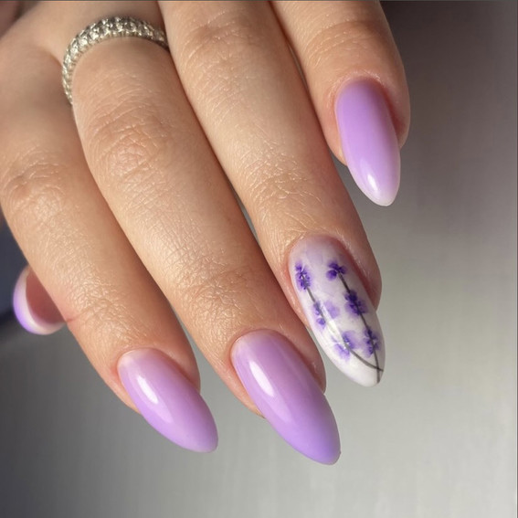 SALE Гель NAILSOFTHEDAY Bottle gel 09 фиолетовый, 10 мл - Фото №3