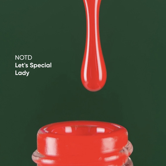 SALE Gel polish  NAILSOFTHEDAY Let's special lady, 10 ml - Фото №2