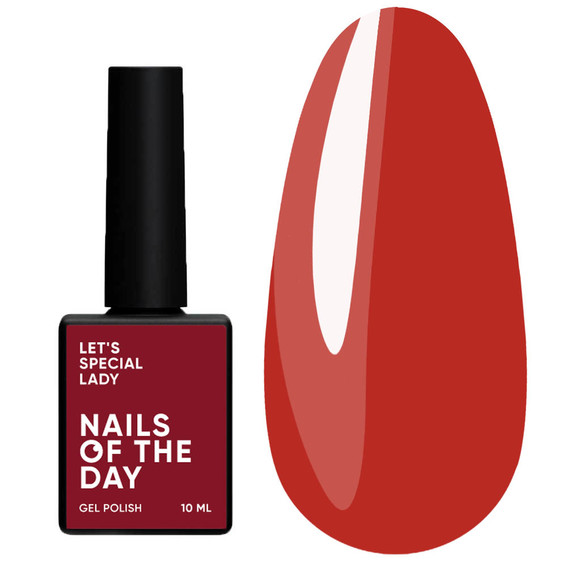 SALE Gel polish  NAILSOFTHEDAY Let's special lady, 10 ml - Фото №1