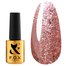 Gel Polish FOX Brilliance No. 09 - pink with small sparkles, 6 ml - Фото №1