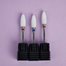 Frez do paznokci TUFI profi PREMIUM ceramic cone 610125 czerwony notch - Фото №2