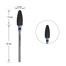 Frez do paznokci TUFI profi PREMIUM ceramic corn 6410501 blue notch - Фото №1