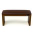 Подлокотник ECOSTAND Wood коричневый на коричневых ножках 320х160х110 мм - Фото №2