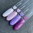 Baza hybrydowa NAILSOFTHEDAY Potal №05 mleczny z różowym potalem 10 ml - Фото №3