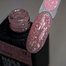 Base NAILSOFTHEDAY Potal №13 pink with pink gold leaf 10 ml - Фото №2