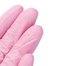Nitrile gloves Easycare pink L 100 pcs - Фото №3