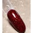 Lakier hybrydowy DARK New collection 111 czerwony z brokatem 10 ml - Фото №4