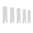 Górne formy NAILSOFTHEDAY Dual form Square (Type 5) 120 szt - Фото №1