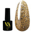 Gel polish VALERI Color № 109 gold with micro-shine 6 ml (VA109) - Фото №1