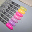 Lakier hybrydowy VALERI Color № 60 różowy flaming 6 ml (VA60) - Фото №3